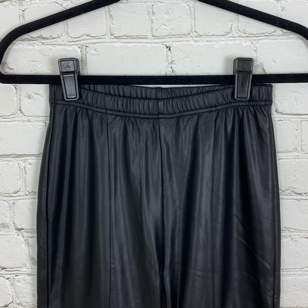 SOLD! NWT Plush Apparel Fleece Lined Liquid Moto Legging - Picture 8 of 14